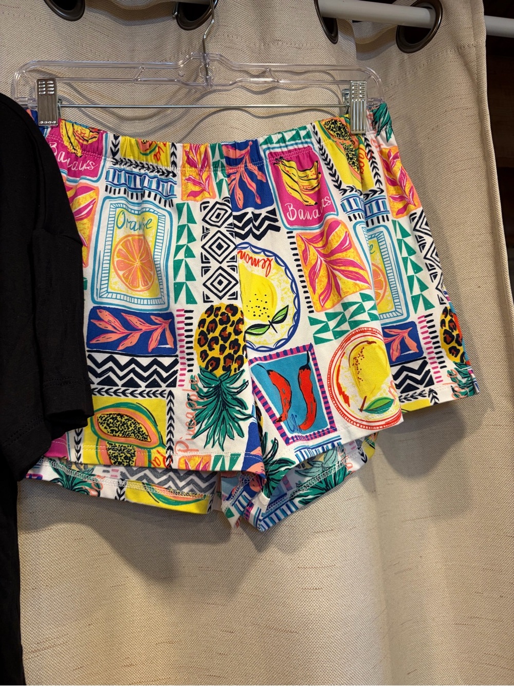 Joyspun Tropical Fruit Print Tank & Shorts PJ set - Picture 8 of 16